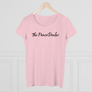 The Official Peace Dealer Organic Women's Lover T-shirt - The Peace Dealer